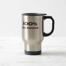 Topógrafo de la tierra del 100 por ciento taza