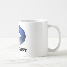 Topologist (toroide azul) taza de café