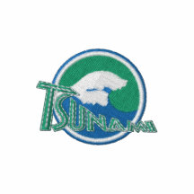Tops bordados tsunami polos bordados