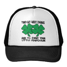 Toque mis encantos afortunados - obstruiré su… gorro de camionero