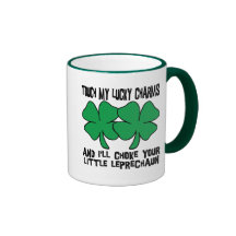 Toque mis encantos afortunados - obstruiré su… taza de café