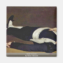 Toreador muerto de Manet Eduardo Imán Para Frigorífico