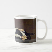 Toreador muerto de Manet Eduardo Taza De Café
