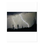 Tormenta de desierto de Arizona Tarjetas Postales