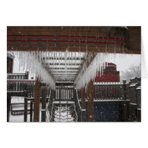 Tormenta de hielo de Oklahoma Tarjetón