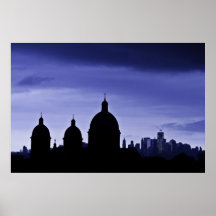 Tormenta de la ciudad de la unión posters