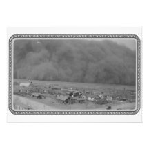 Tormenta del polvo en Approching Rolla Kansas en 1 Anuncio Personalizado