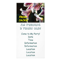 ¡TORNEADO de 2 años! Invitaciones de la fiesta de  Tarjetas Fotograficas