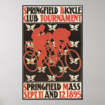 Torneo 1895 de la bicicleta de Springfield Massach Impresiones