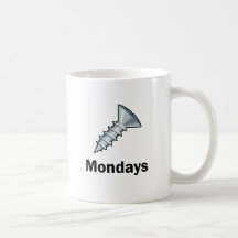 Tornillo lunes taza