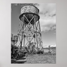 TORRE DE AGUA DE LA CÁRCEL DE ALCATRAZ IMPRESIONES