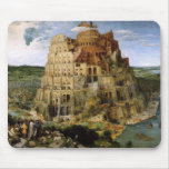 Torre de Babel por Brueghel Tapetes De Raton