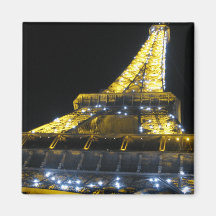 Torre de Eifel en la noche Iman