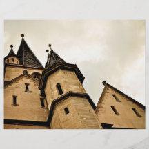 Torre de iglesia evangélica, Sibiu Tarjeta Publicitaria