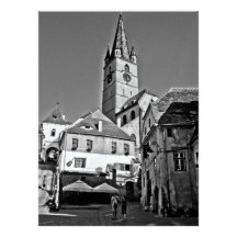Torre de iglesia evangélica, Sibiu Invitaciones Personales