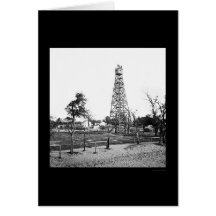 Torre de la señal en Jacksonville, FL 1865 Tarjetas