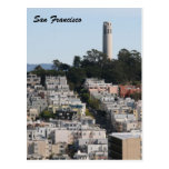 torre de las calles del fran del san tarjetas postales