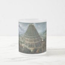 Torre de Marten van Valckenborch- The de Babel Taza De Café