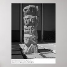 Torre de máscaras, UCLA, 1966 Posters