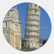 Torre de Pisa, Italia Etiqueta
