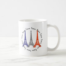 torre del effel taza