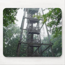 Torre del parque de Wisconsin Alfombrillas De Ratón