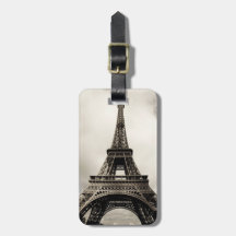 Torre Eiffel 8 Etiquetas Bolsas
