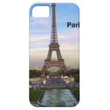 Torre Eiffel de Francia París (nueva) (St.K) iPhone 5 Case-Mate Cárcasa