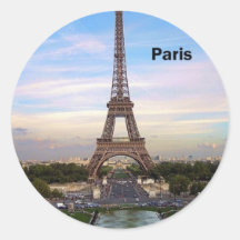 Torre Eiffel de Francia París (nueva) (St.K) Etiqueta