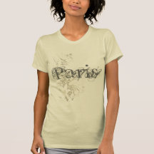 Torre Eiffel de París de la flora del vintage Camiseta