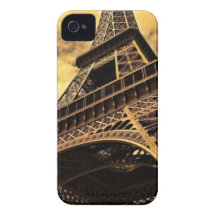 Torre Eiffel imponente iPhone 4 Funda