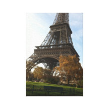 Torre Eiffel Impresión De Lienzo