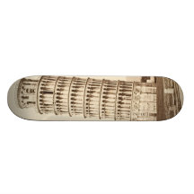 Torre inclinada de Pisa Monopatines Personalizados