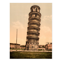 Torre inclinada de Pisa Postales