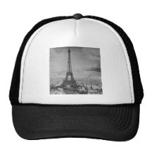 Torre París Francia 1889 de Eifel del vintage Gorro De Camionero