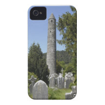 Torre redonda Glendalough iPhone 4 Protector