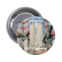 Torres gemelas 9/11 botón de la conmemoración botones