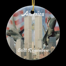 Torres gemelas 9/11 ornamento de la conmemoración adornos