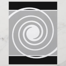 Torsión blanco y negro tarjetas publicitarias