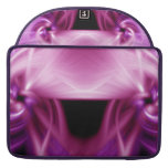 Torsión rosada funda para macbooks