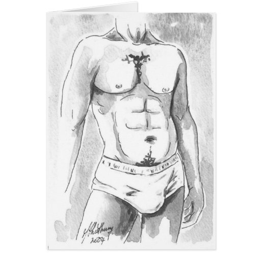 Torso masculino felicitacion 