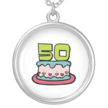 Torta de cumpleaños de 50 años joyerias personalizadas