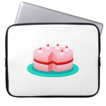 Torta de cumpleaños funda ordendadores