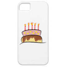 Torta de cumpleaños iPhone 5 Case-Mate carcasa