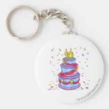 Torta de cumpleaños llavero