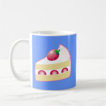 Torta de frutas de la fresa taza
