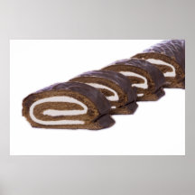 torta del rollo impresiones