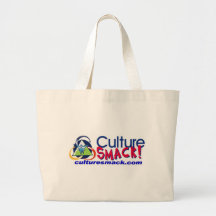 ¡Tortazo de la cultura! Zazzle Bolsa Lienzo