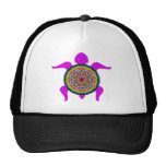 Tortuga caleidoscópica de la mandala de la Estrell Gorras De Camionero