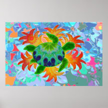 Tortuga de la llama poster